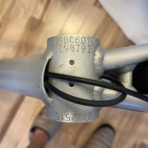 2014 Specialized CruX E5 Disc Frameset Silver, gray or bare metal and White