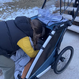 2023 Thule Thule Chariot Cross double bike trailer Blue