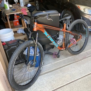 2020 Kona Mahuna Orange and Blue