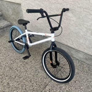 Total BMX Haro leukadia White, Black, and Blue