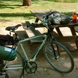 2008 Trek 7000 Silver or Gray and Black