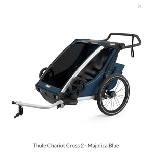 2023 Thule Thule Chariot Cross double bike trailer Blue