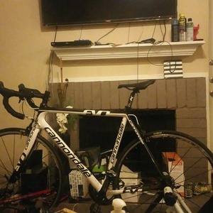 2012 Cannondale Supersix Evo Hi-mod White and Black