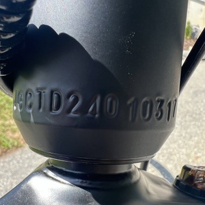 2024 KISTP EB263 Black, Yellow or Gold, and Orange