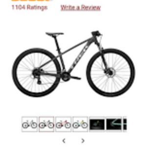 2024 Trek MARLIN 5 27.5-S/LITHIUM GR Silver, gray or bare metal