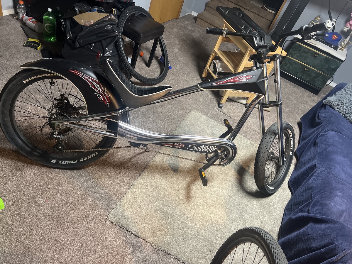 giant stiletto bicycle parts New! THM Lite UMS 170mm Steerer Center-Mount Fork + Aero Crow The radical Stiletto Peg is designed for those who ride on the wild side Stolen 2004 Giant Stiletto
