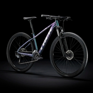 2020 Trek Marlin 7 Black, Green, and Purple