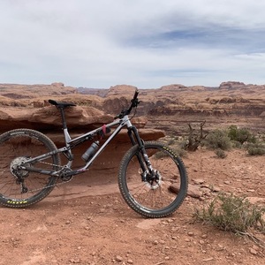 2021 Commencal Bikes Meta TR Silver, gray or bare metal