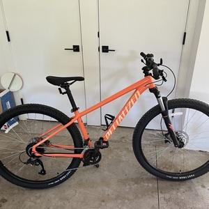 2024 Specialized Rockhopper Sport 29 Hardtail Mountain... Orange