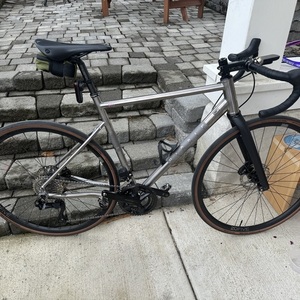 2024 Ribble CGR Ti Silver, gray or bare metal