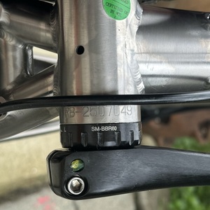 2024 Ribble CGR Ti Silver, gray or bare metal