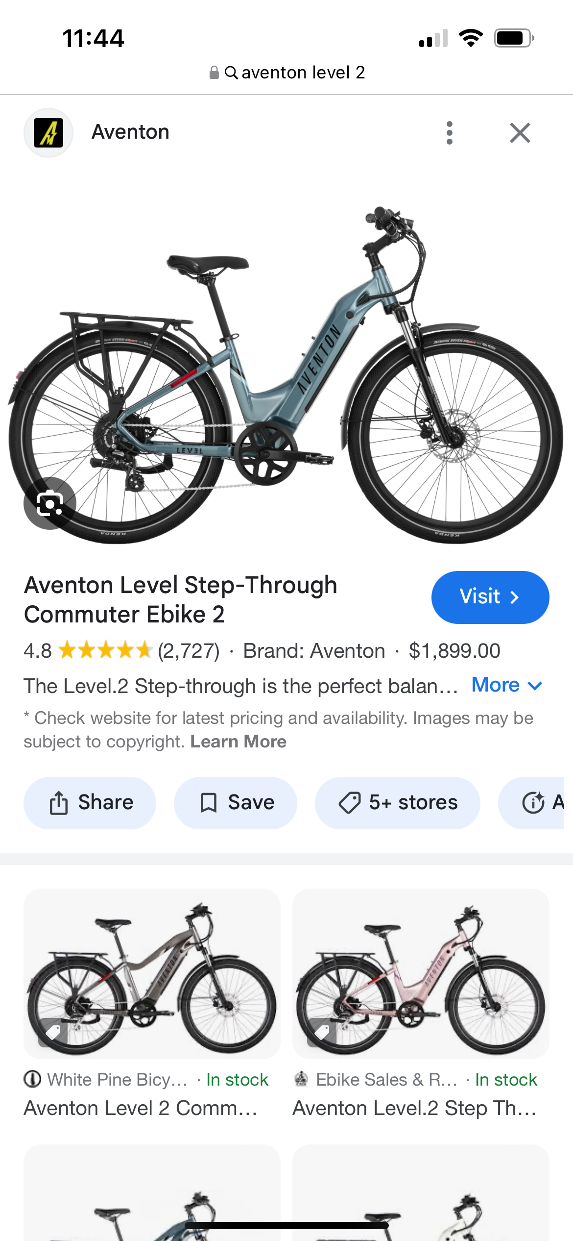 Stolen 2024 Aventón Level.2