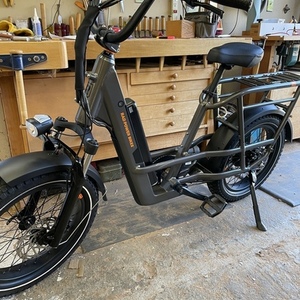 2023 Rad Power Bikes Radrunner 3 Silver, gray or bare metal