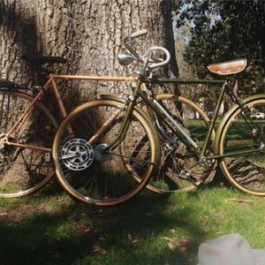 1960 Raleigh Superbe Green