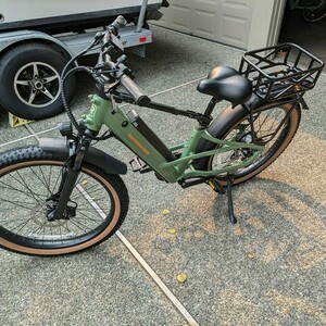 2024 Rad Power Bikes Radster Trail Electric Off-Road Bike Green