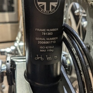 2021 Brompton Bicycle M6L Black