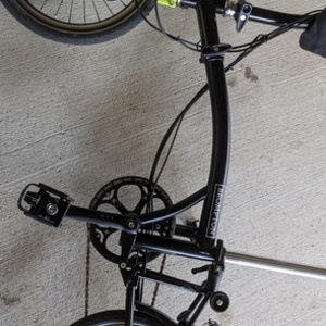 2021 Brompton Bicycle M6L Black