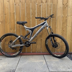2003 Specialized BigHit Expert Silver, gray or bare metal