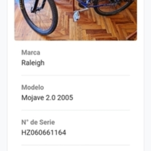 2005 Raleigh mojave 2.0 Blue