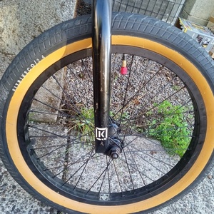 2024 WeThePeople BMX Silver, gray or bare metal, Black, and Yellow or Gold
