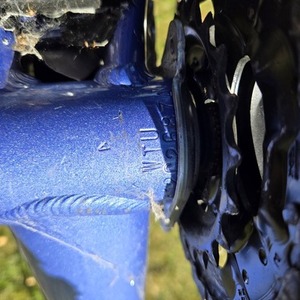 2002 Trek 4500 Purple and Green