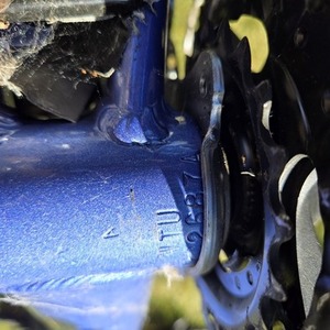 2002 Trek 4500 Purple and Green