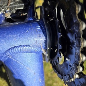 2002 Trek 4500 Purple and Green