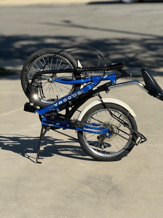 Scooma 折りたたみ自転車 : r/foldingbikes