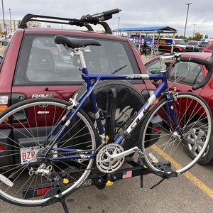 2001 GT Bicycles ZR 4.0 Blue and Silver, gray or bare metal