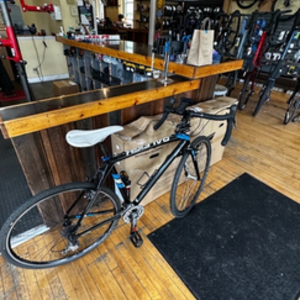 2014 Raleigh RX Black and Blue