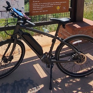 REI Co-op CTY e1.1 E Black and Silver, gray or bare metal