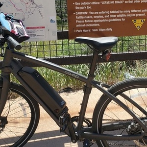 REI Co-op CTY e1.1 E Black and Silver, gray or bare metal