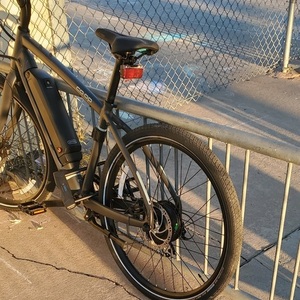 REI Co-op CTY e1.1 E Black and Silver, gray or bare metal