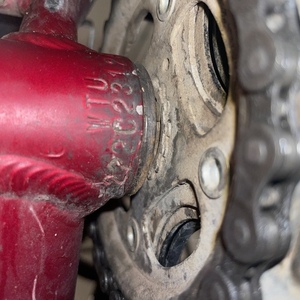 2006 Trek 3700 Red and Silver, gray or bare metal