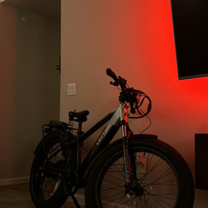 2024 Lectric eBikes High step Silver, gray or bare metal and Black