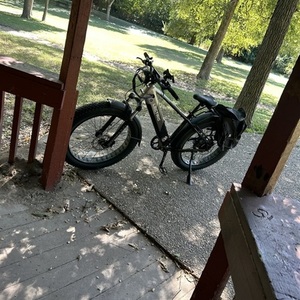 2024 Lectric eBikes High step Silver, gray or bare metal and Black