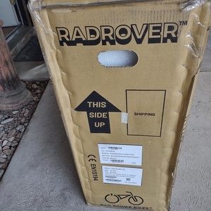 2023 Rad Power Bikes Rover 6+ Black and Silver, gray or bare metal