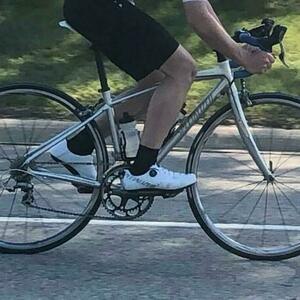 2010 Specialized Dolce Elite Compact Silver, gray or bare metal and White