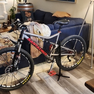 Santa Cruz Blur Silver, gray or bare metal