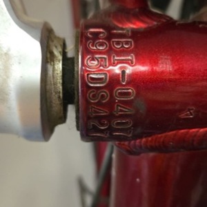 Gary Fisher Nirvana Red and Silver, gray or bare metal