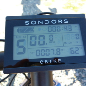 2015 Sondors Fat tire ebike Blue