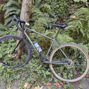Breezer Gravel Cycle Silver, gray or bare metal