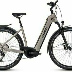 2023 Cube Kathmandu Pro EE 58 Silver, gray or bare metal