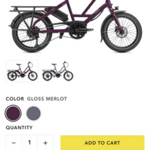 2024 Tern Quick haul p9 Red
