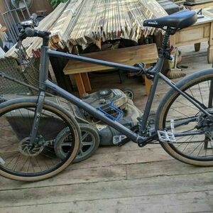 2022 Kona Dew P2 XL Silver, gray or bare metal