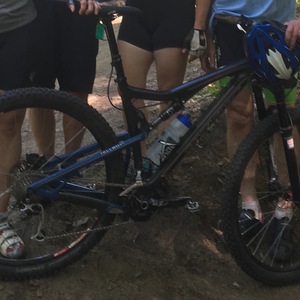 Santa Cruz Tallboy Black and Blue