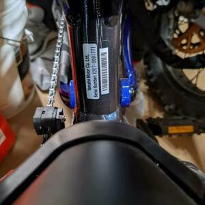 2024 Yamaha Moro 7 Blue and Black