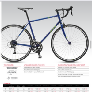 2017 Jamis Quest Comp Blue