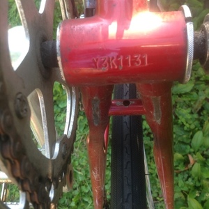 1983 Shogun 300 CrMo Red