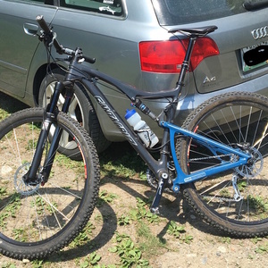 Santa Cruz Tallboy Black and Blue